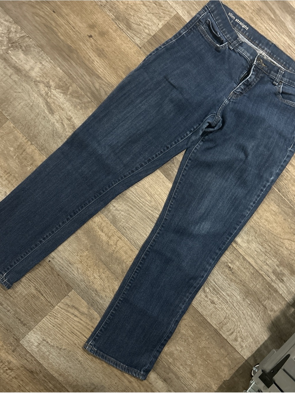 Source Unknown Skinny Jeans in Dark Blue Wash